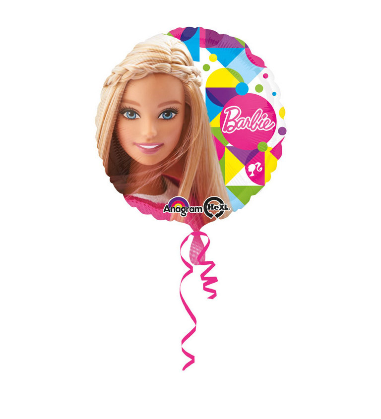 Fóliový balónek - barbie