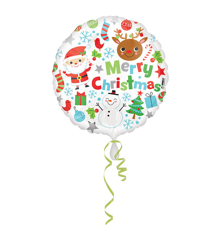 Fóliový vánoční balónek