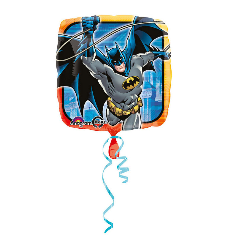 Fóliový balónek - hranatý s Batmanem