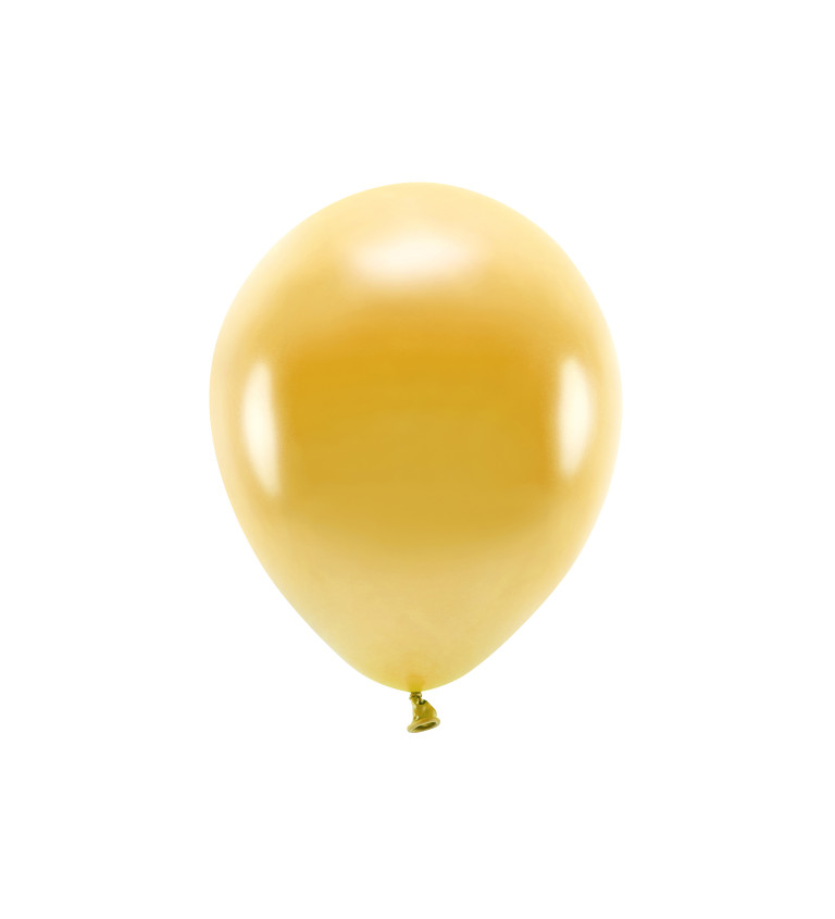 Zlaté eko balónky