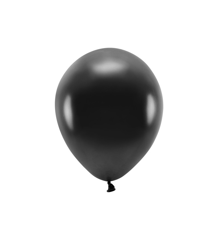 ECO balónky metalické černé