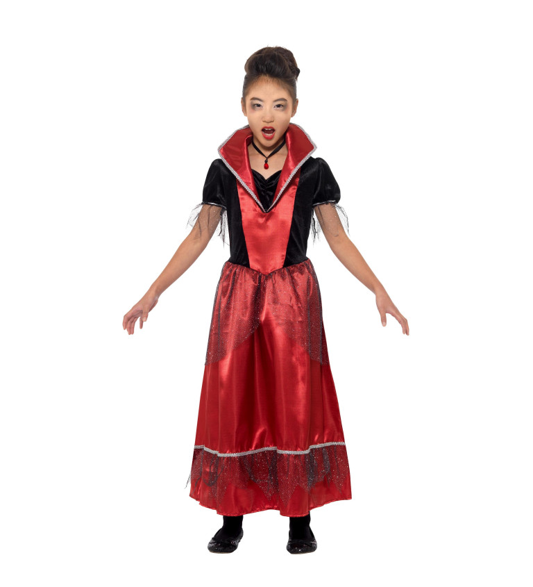 Vampírská princezna - dívčí kostým