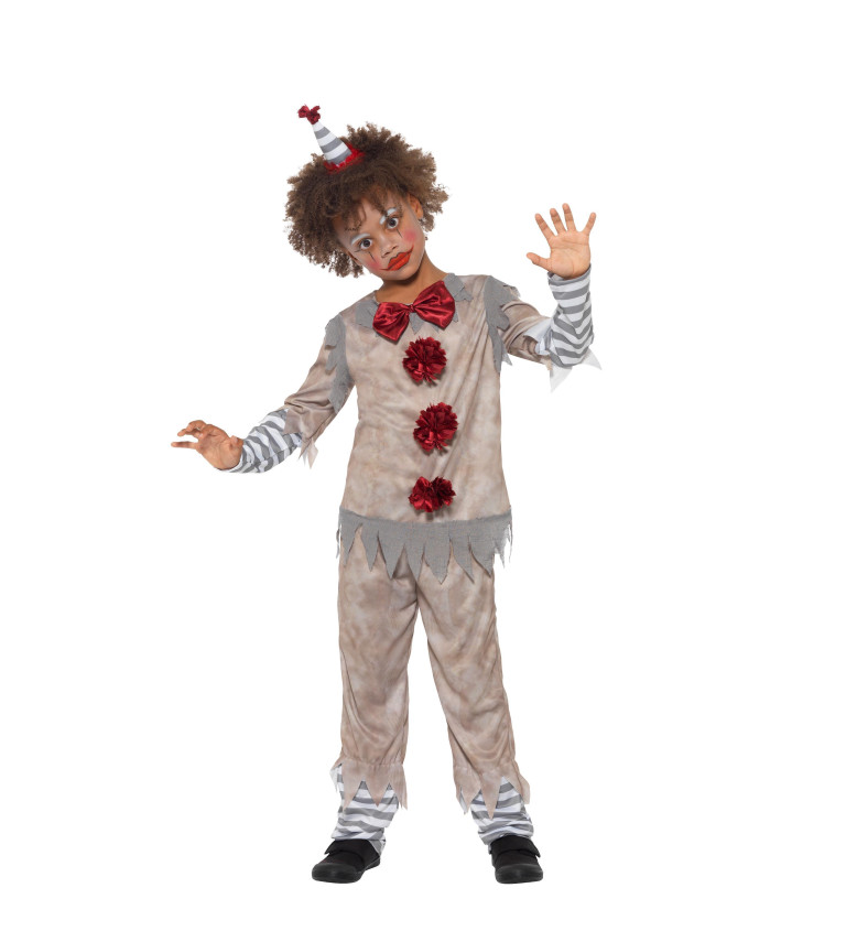 Vintage klaun - klučičí kostým