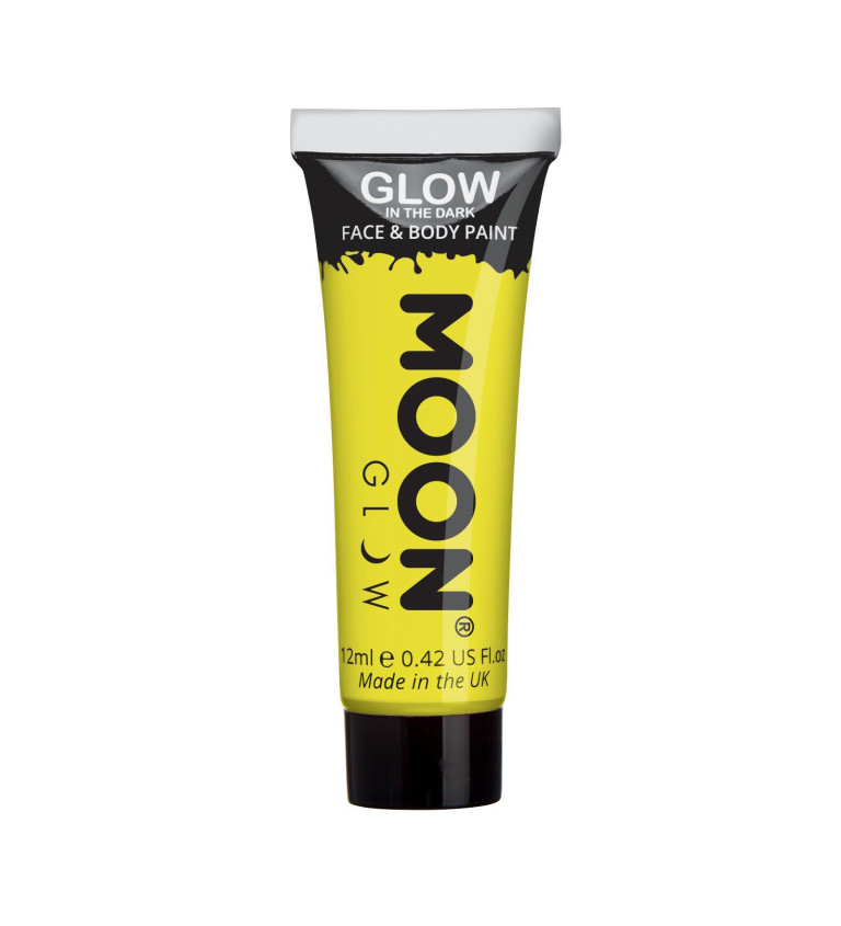 Moon glow - žlutá barva na obličej a tělo