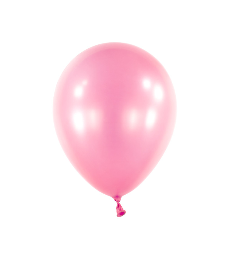 Latexové balónky 35 cm perlově růžové, 50 ks