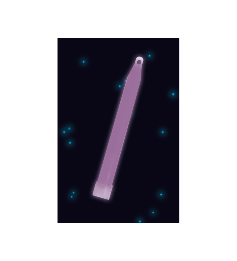 Svítící fialová tyčka