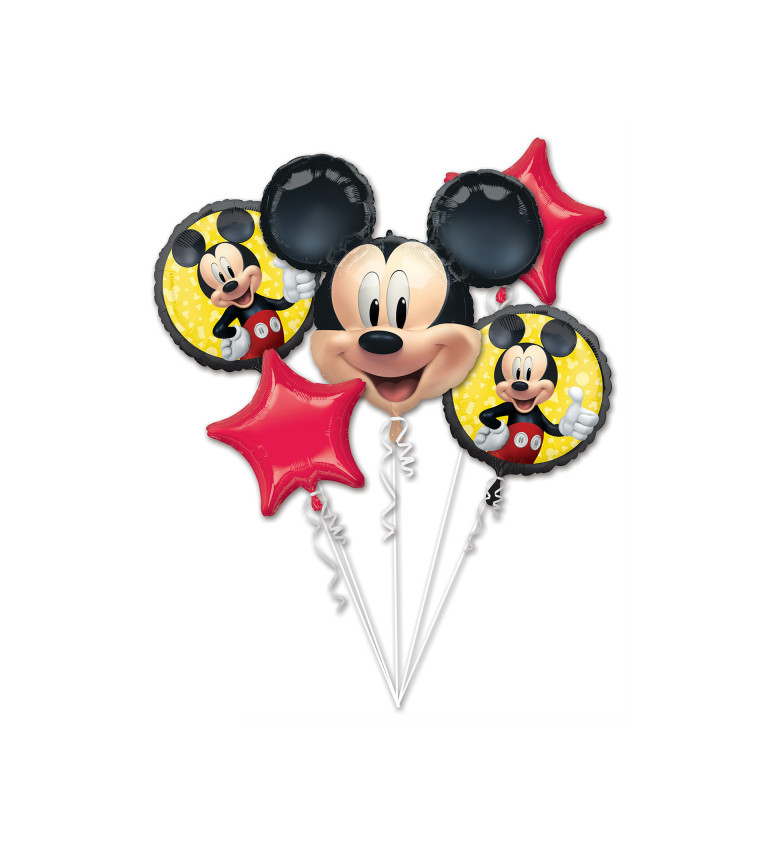 Sada fóliových balónků Mickey Mouse