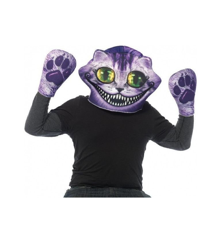 Pěnová maska a rukavice Cheshire