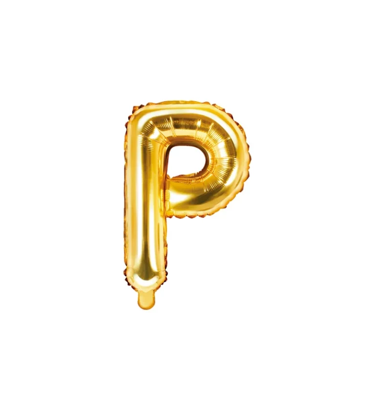 Fóliový balónek - písmeno P
