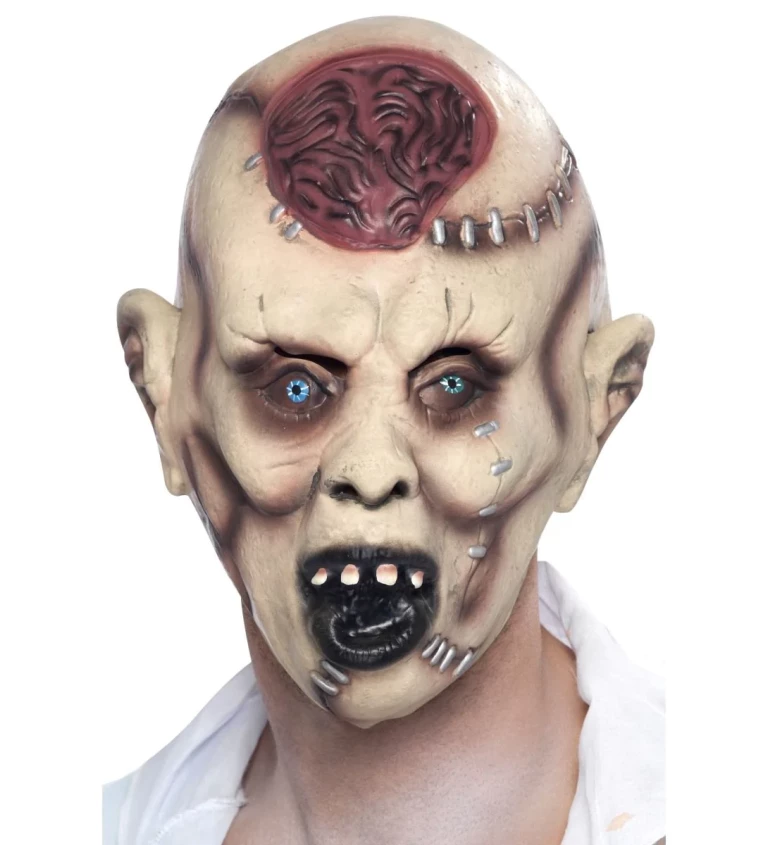 Halloweenská maska Sešívaný Zombie