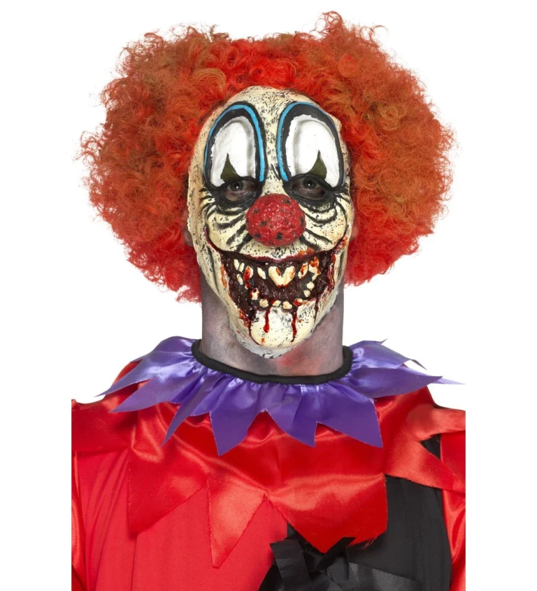 Halloween maska Hrozivý klaun