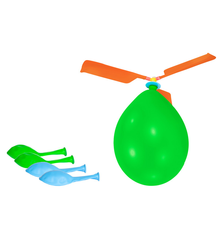 Latexové balónky - vrtulník