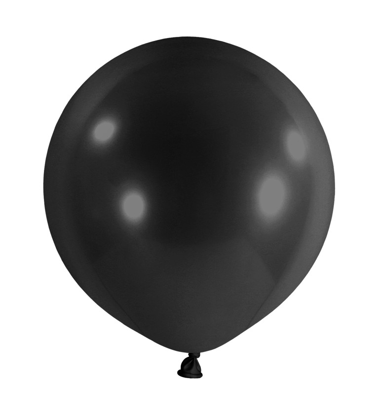 Latexové balónky - černé - 4 kusy - 60 cm
