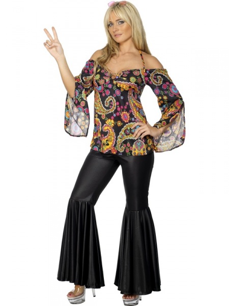 Kostým "Hippie lady - kalhoty"