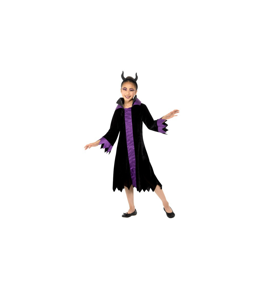 Dětský kostým "Zlá královna"