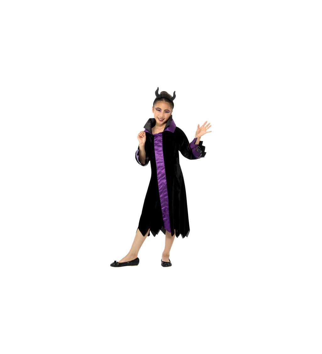 Dětský kostým "Zlá královna"
