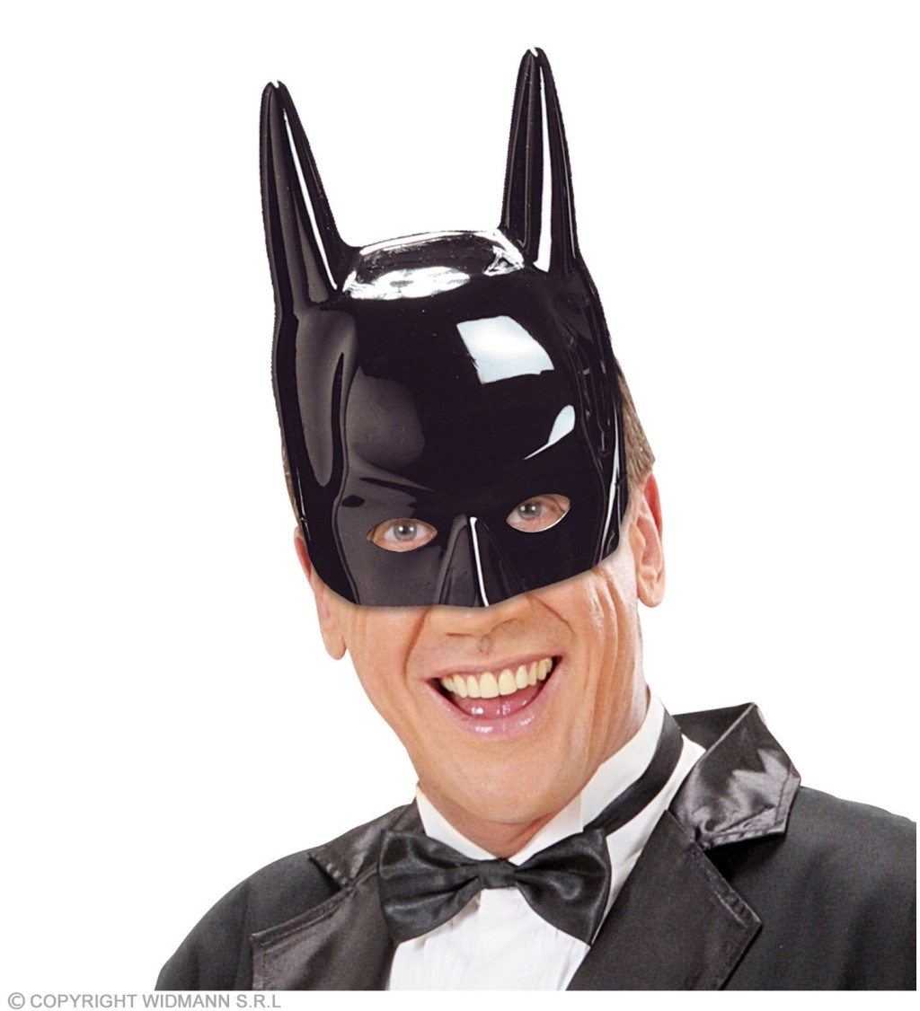 Maska černý Batman