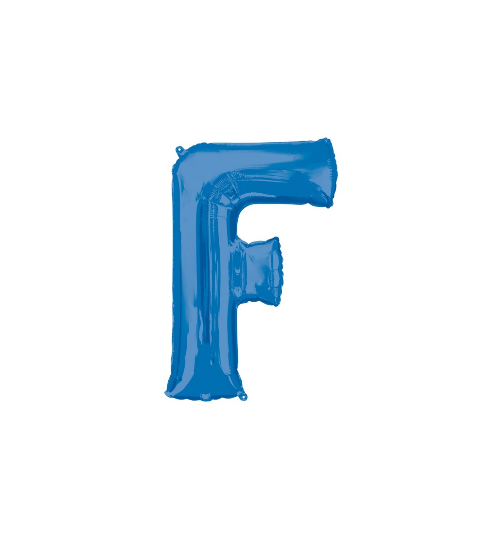 Balonek "F" - modrý