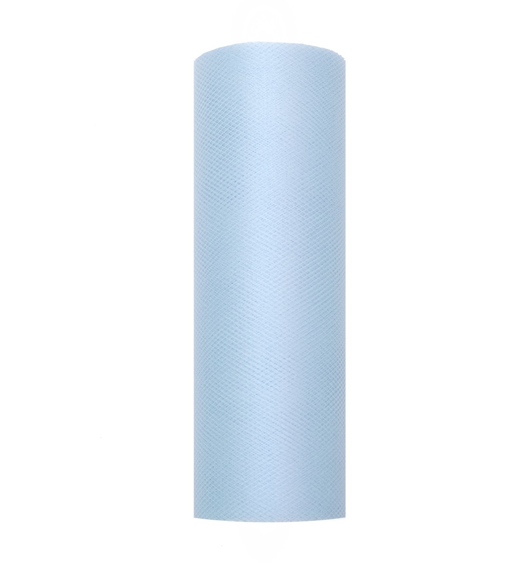 Dekorativní tyl - světle modrý (15cm)