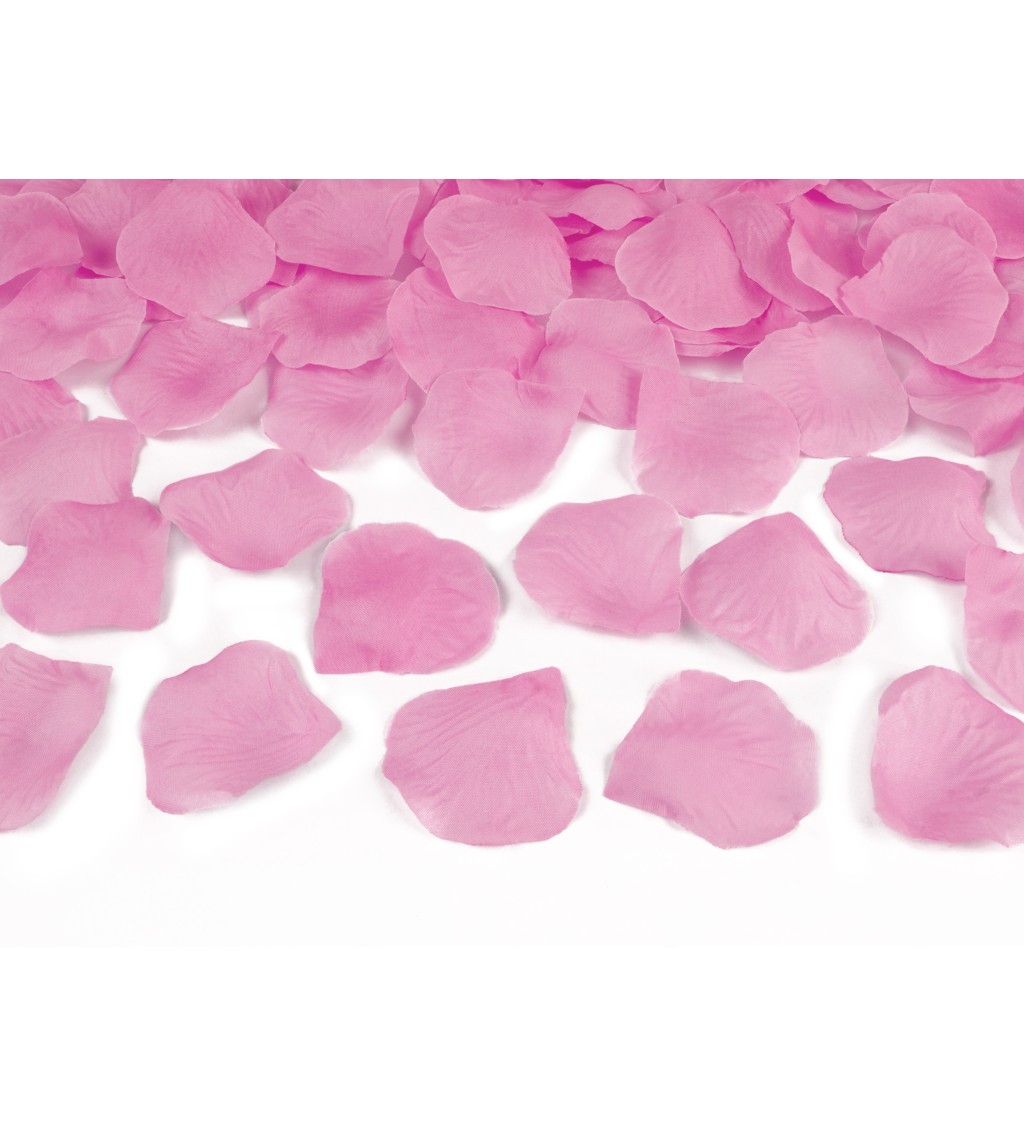 Vystřelovací konfety menší - růžové růže