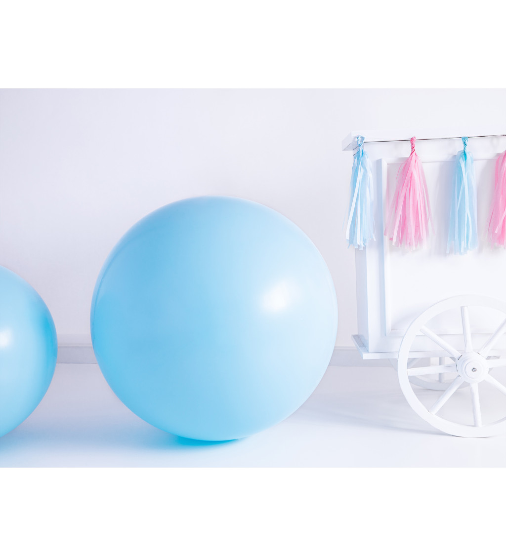 Jumbo balón - světle modrý