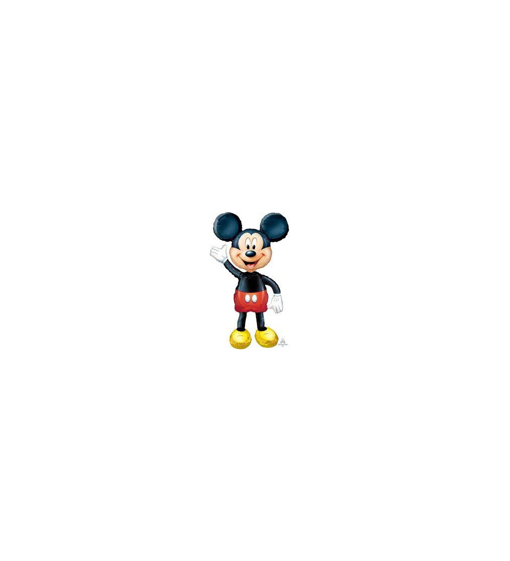 Fóliový balónek - mávající Mickey Mouse