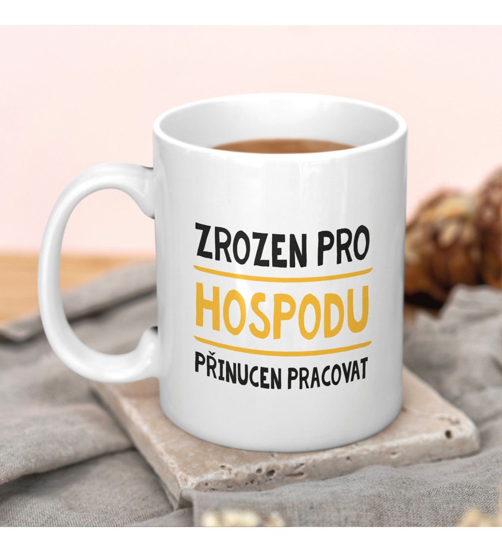 Hrnek - Zrozen pro hospodu, přinucen pracovat