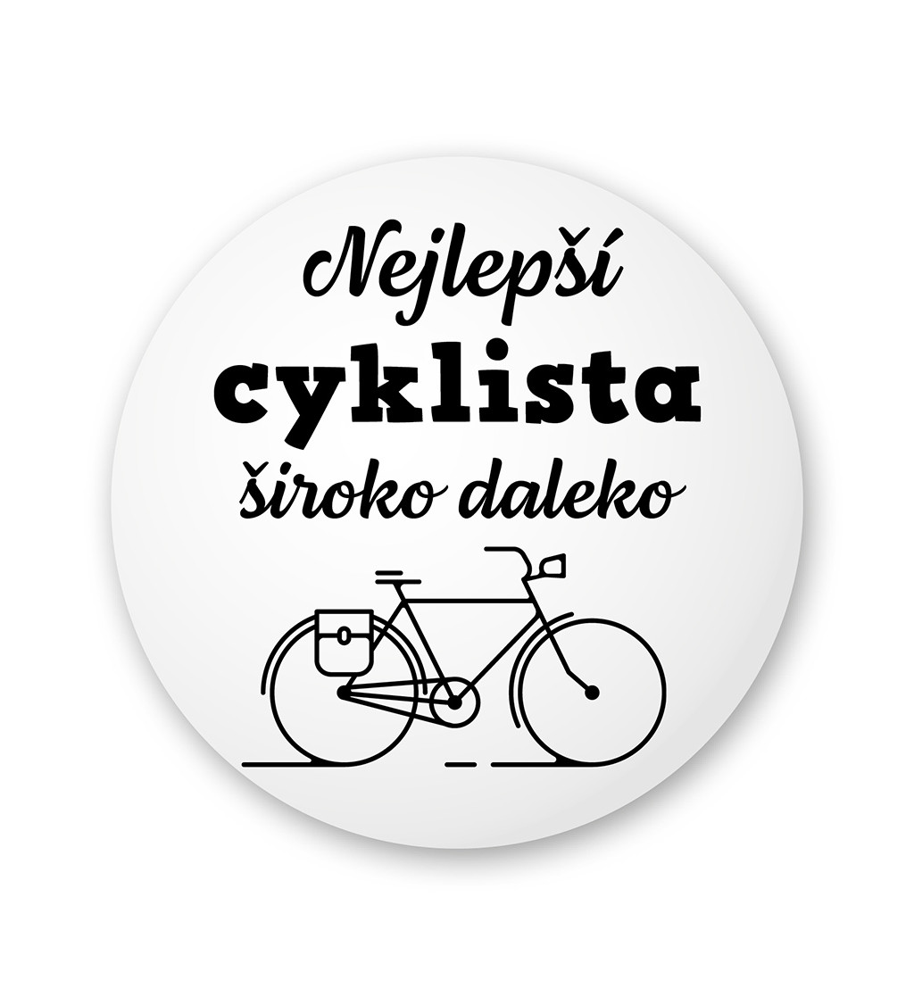 Placka bílá - Nejlepší cyklista široko daleko