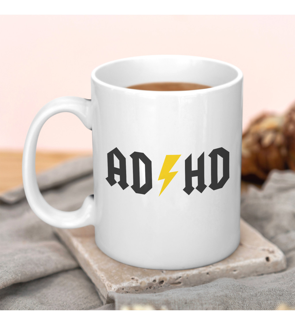 Hrnek s nápisem - ADHD