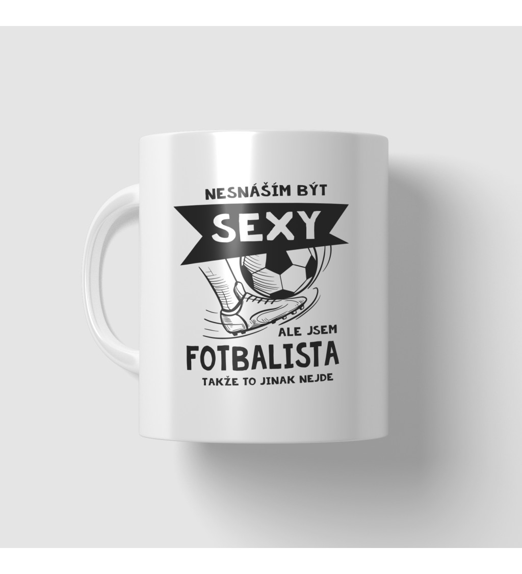 Hrnek - Sexy fotbalista