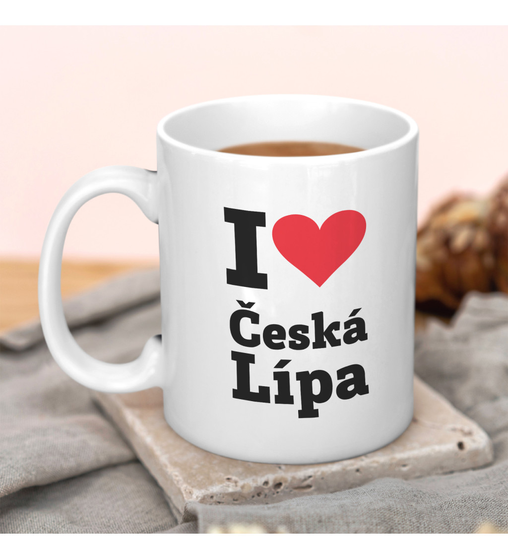 Hrnek-  I love Česká Lípa