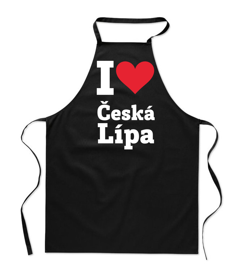 Zástěra černá - Česká Lípa