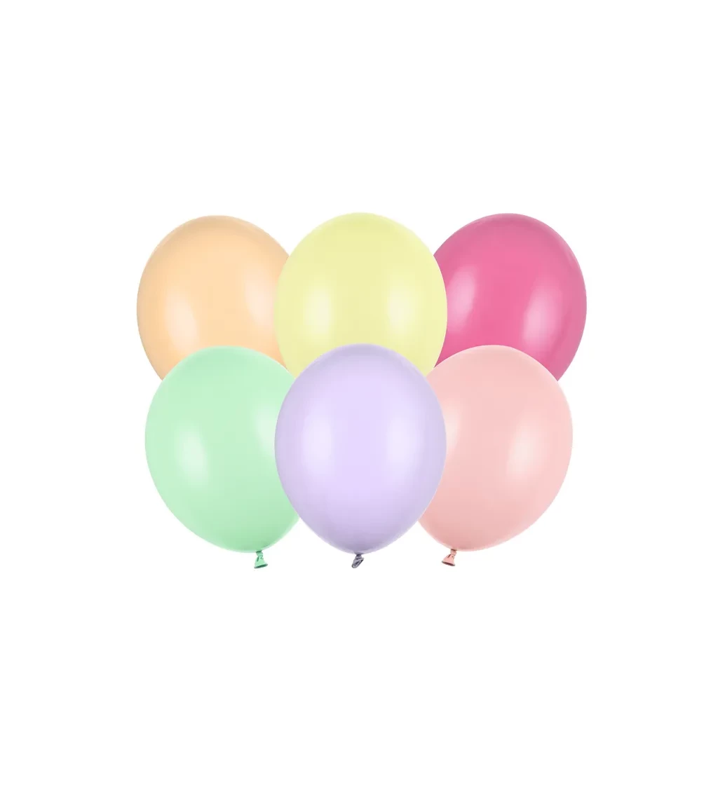 Set pastelových balónků