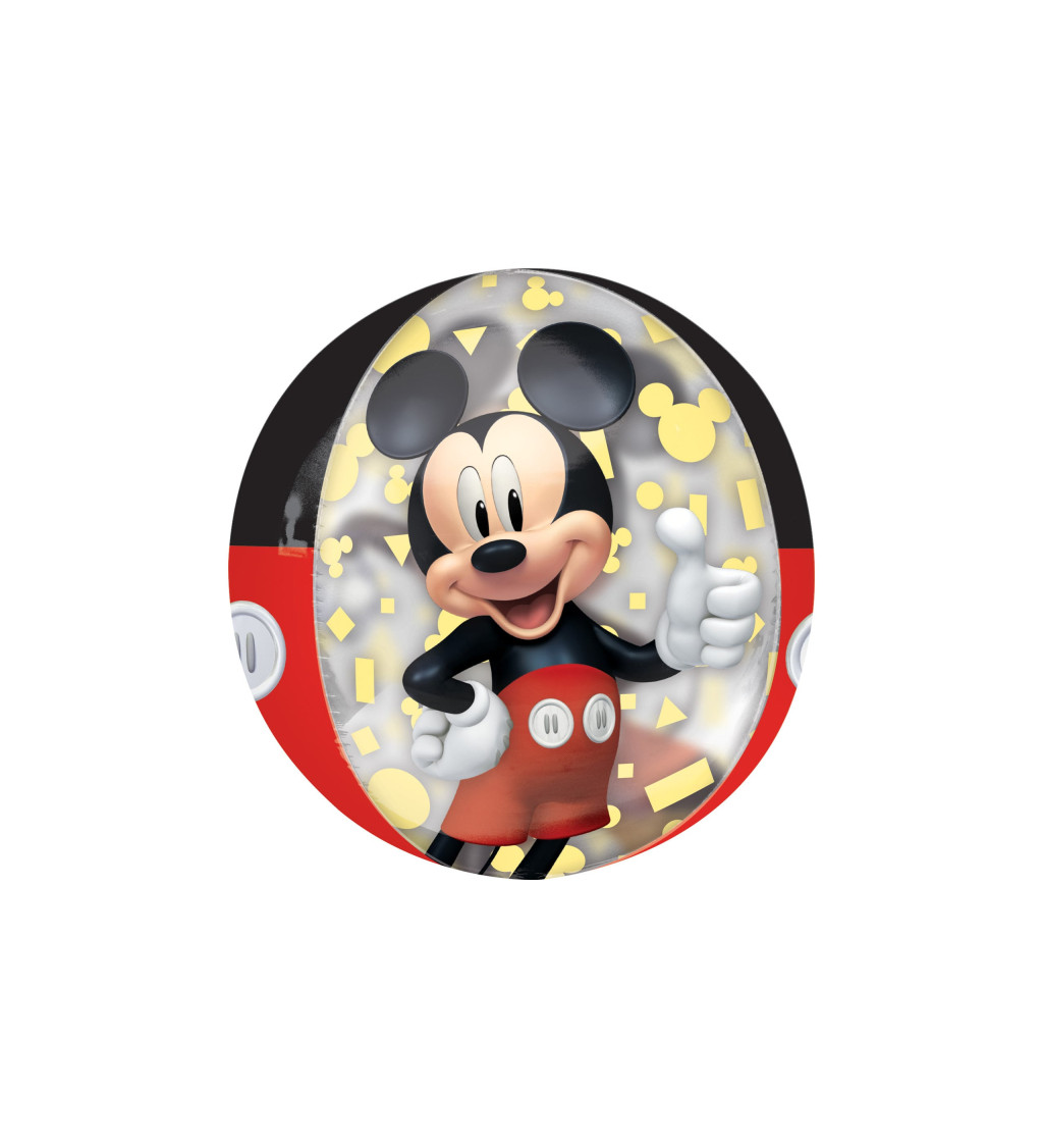 Mickey kulatý balónek