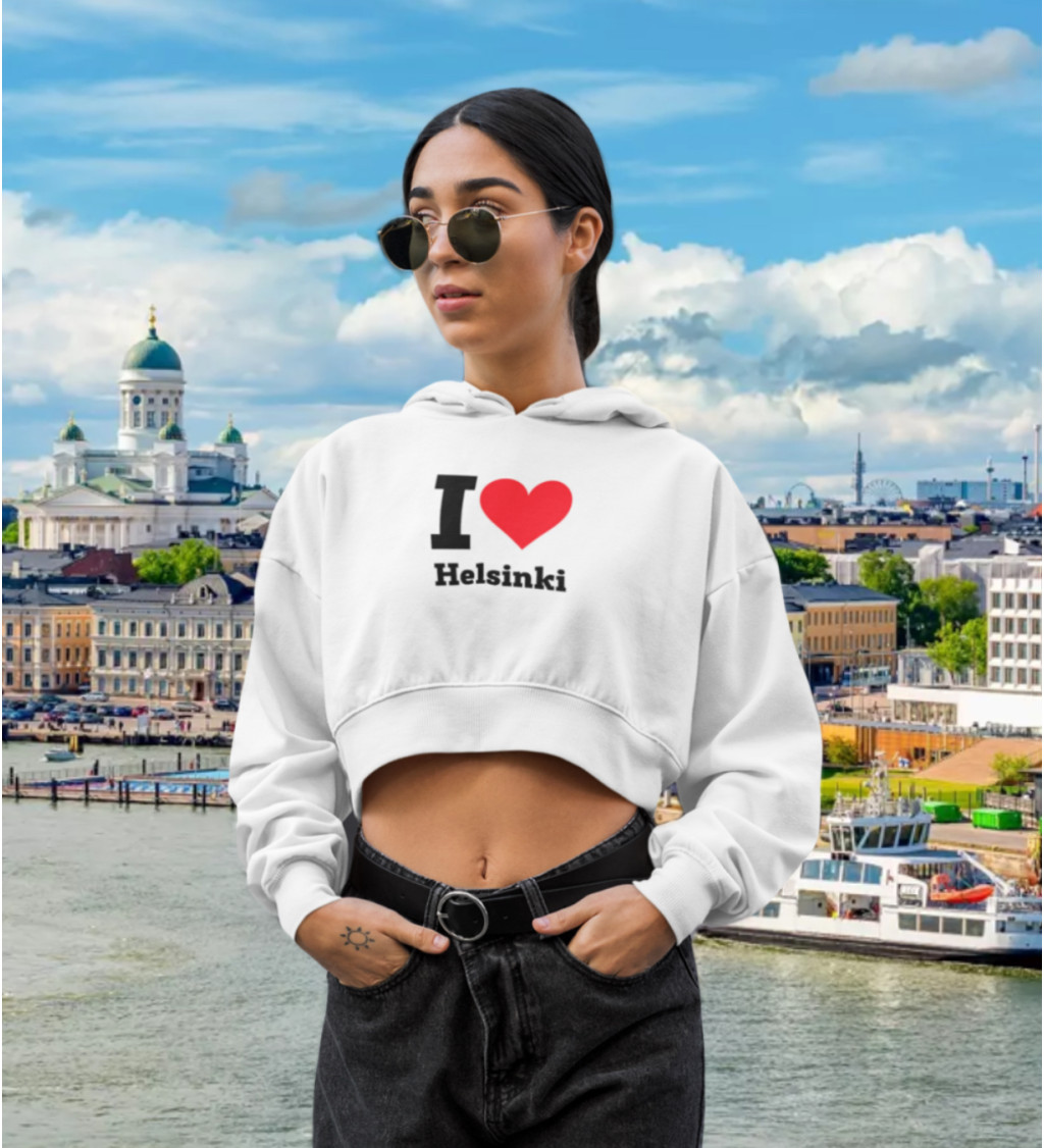 Nažehlovací nápis I love Helsinki