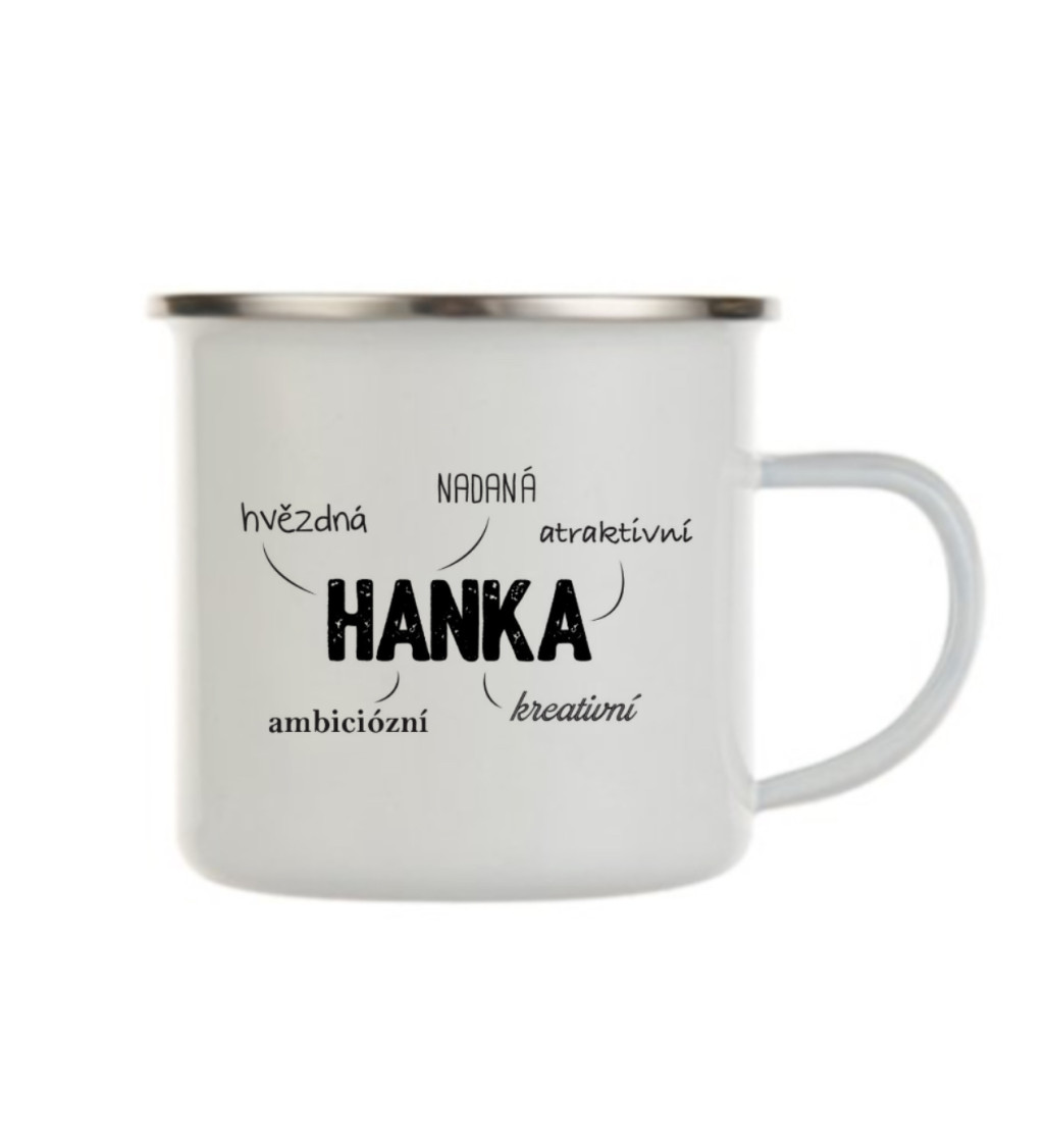 Plecháček bílý Hanka