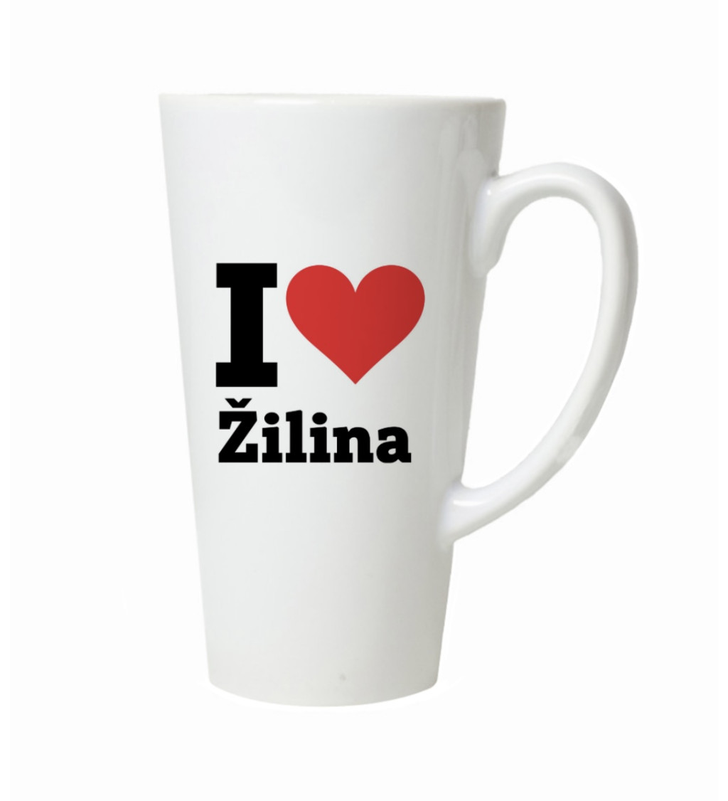 Latte hrnek I love Žilina