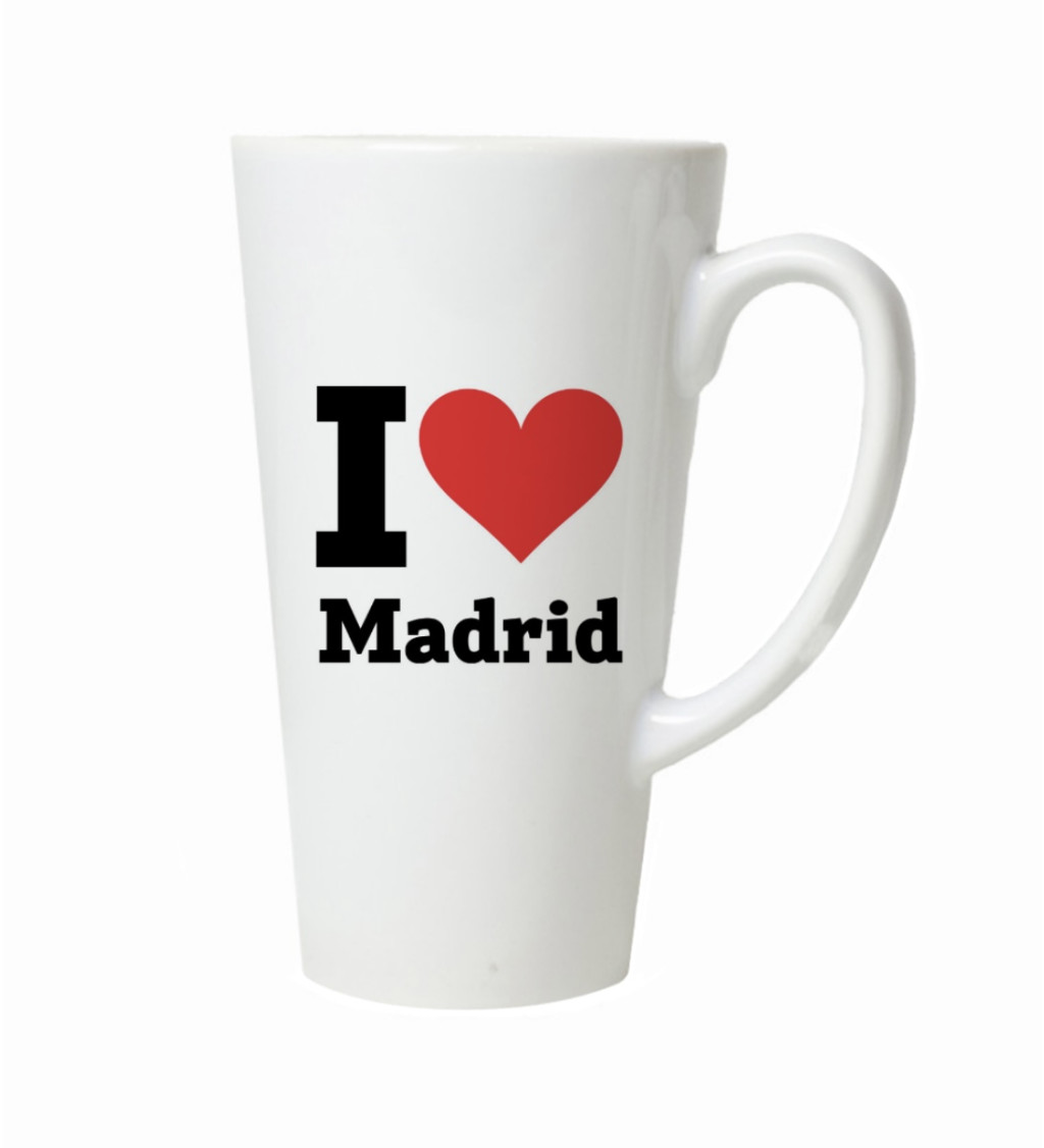 Latte hrnek I love Madrid