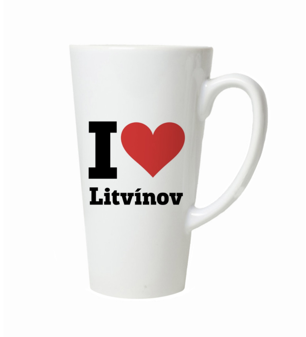 Latte hrnek I love Litvínov