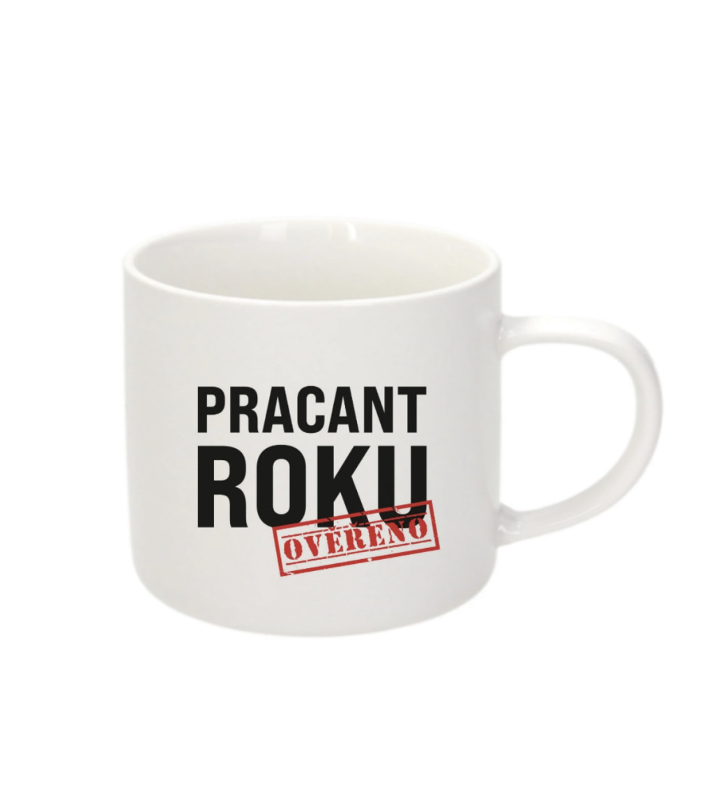 Espresso hrnek Pracant roku