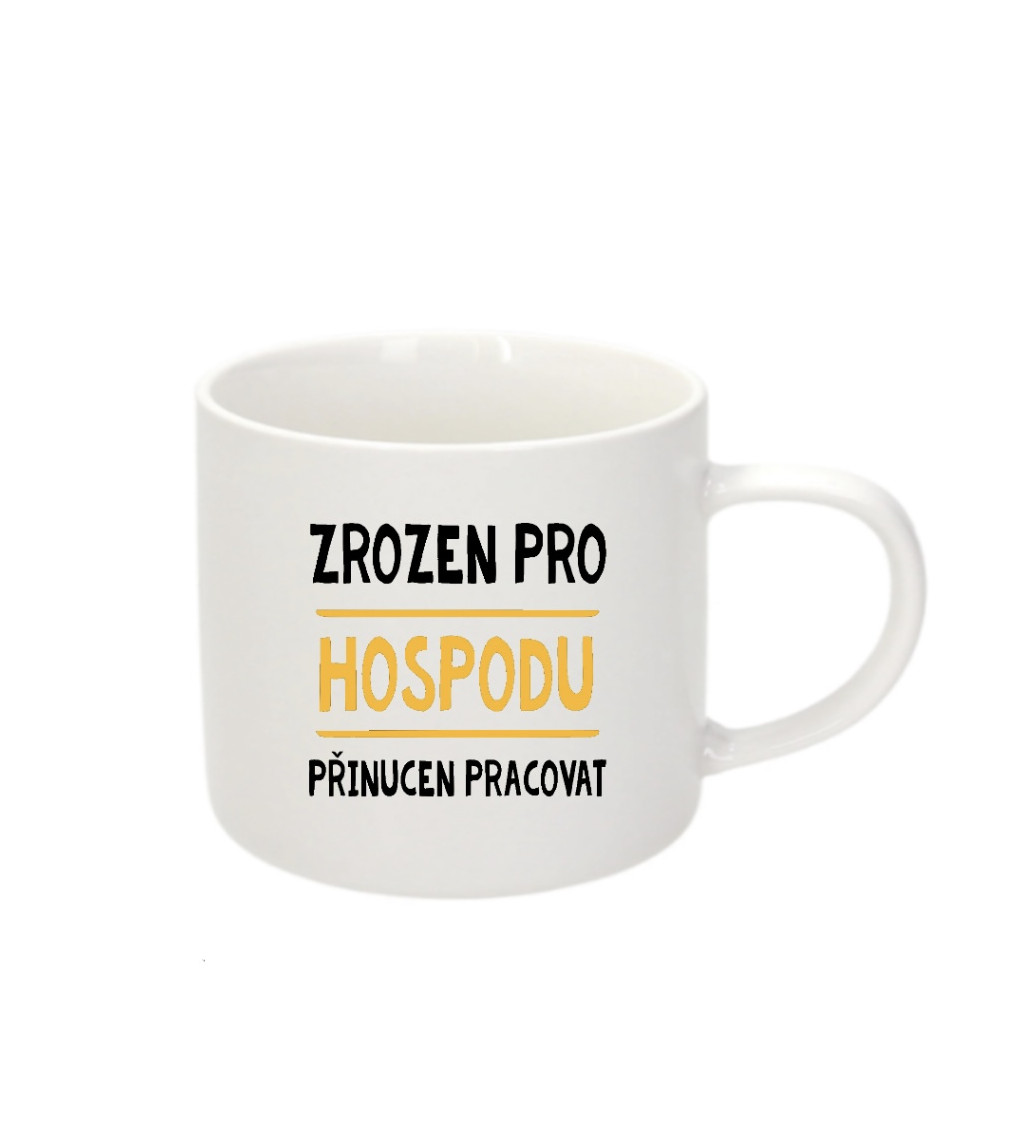 Espresso hrnek Zrozen pro hospodu