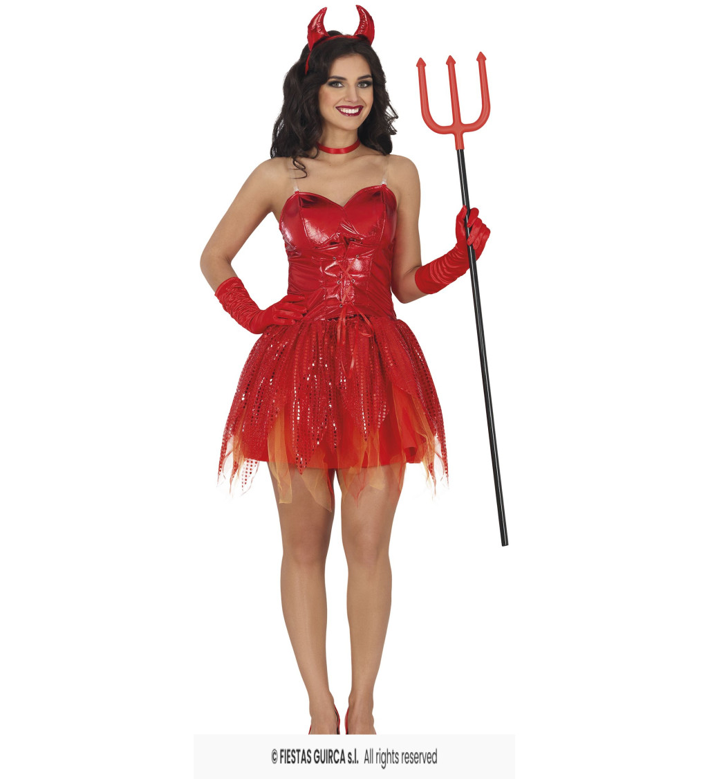 Sexy ďáblice – dámský kostým