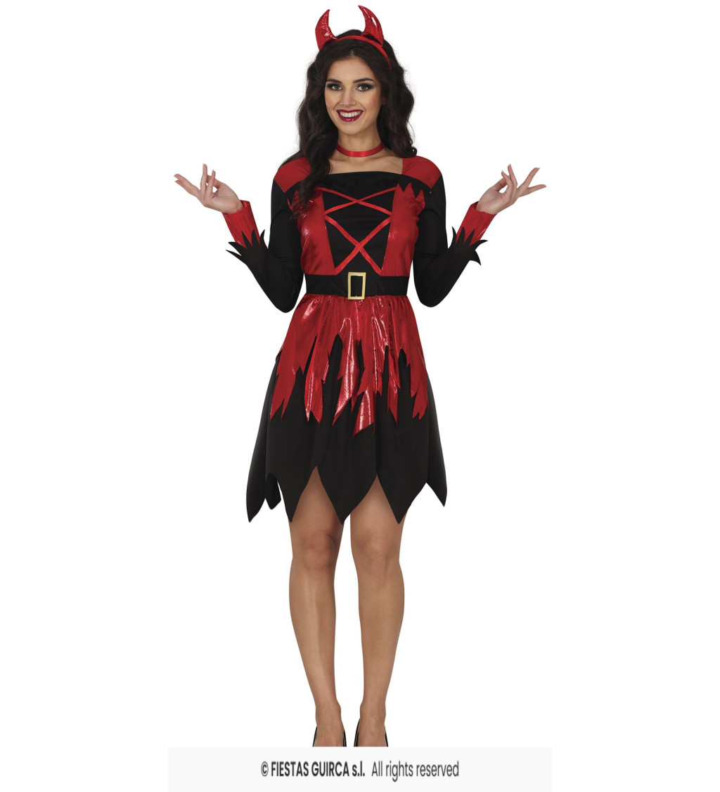 Sexy dámský kostým Ďáblice