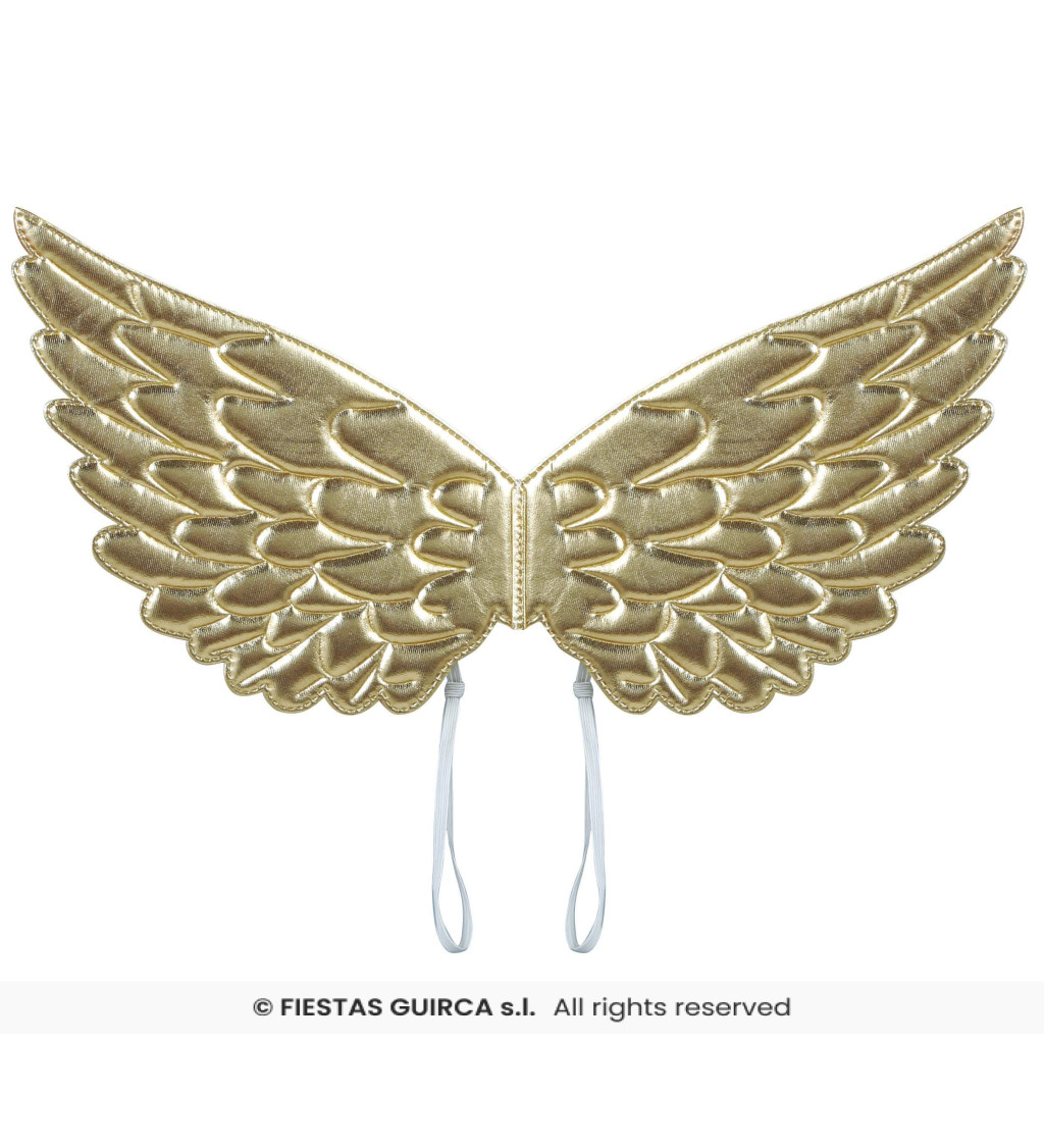 Andělská křídla – zlatá