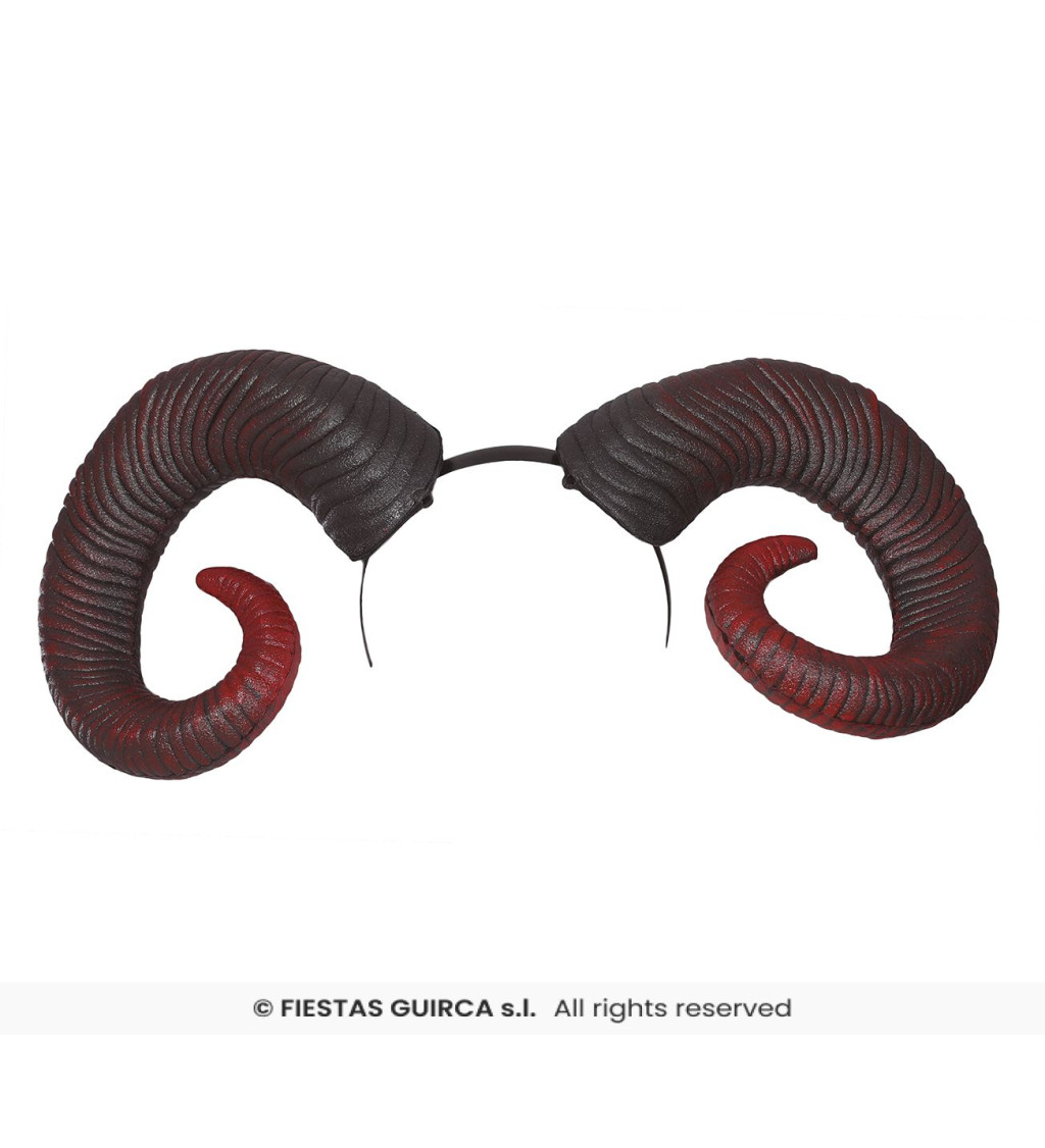 Kostýmové rohy – beran
