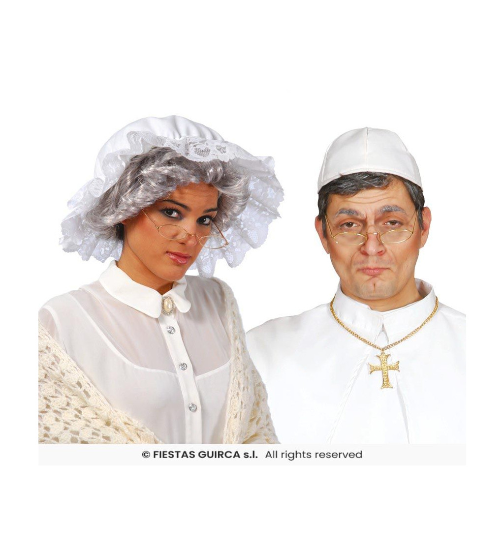 Zlaté oválné brýle