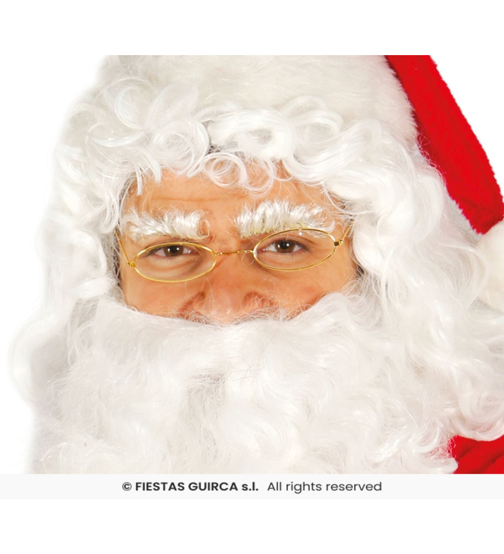 Zlaté oválné brýle