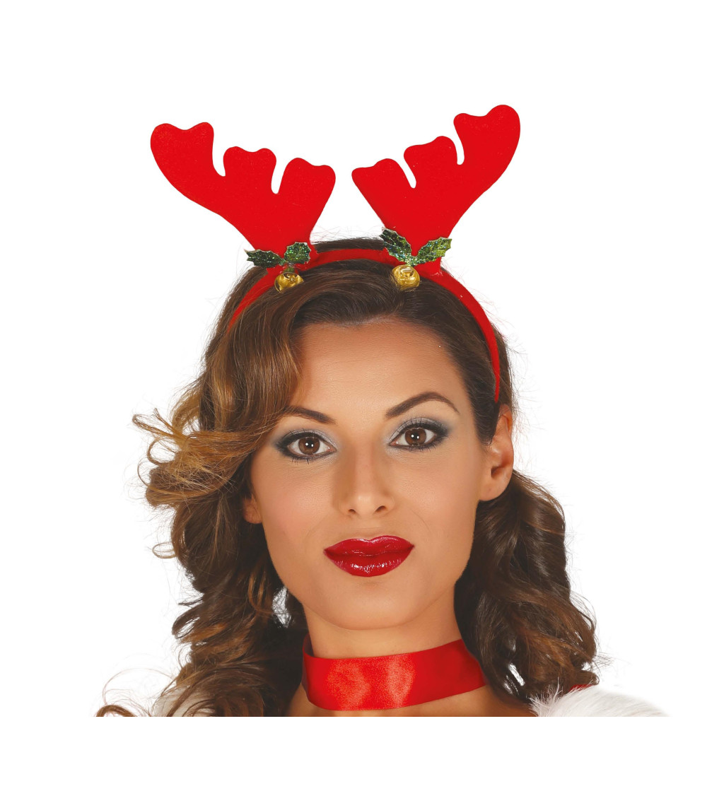 Sobí čelenka s rolničkami