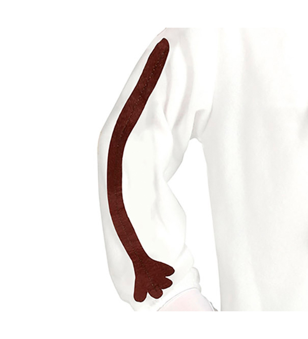 Sněhulák – dětský karnevalový kostým