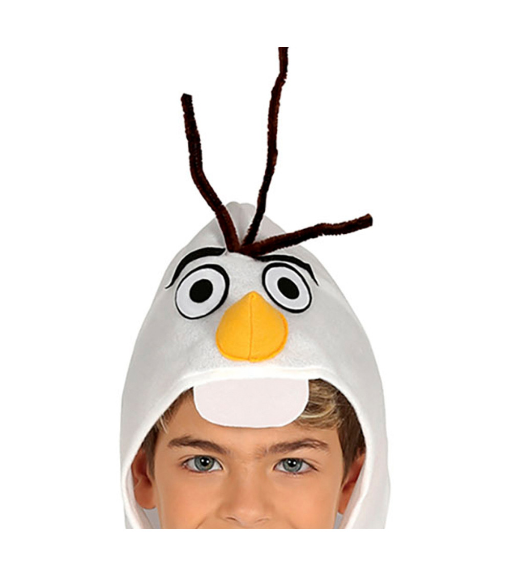 Sněhulák – dětský karnevalový kostým